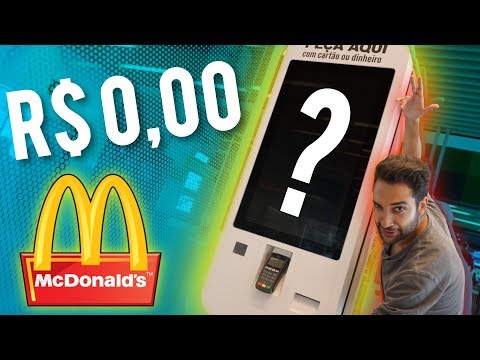 DESCOBRI COMO COMER DE GRAÇA NO MC DONALDS **NÃO É CLICKBAIT**