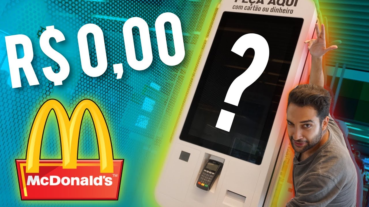 DESCOBRI COMO COMER DE GRAÇA NO MC DONALDS **NÃO É CLICKBAIT**