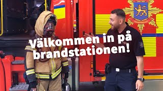 En rundtur på brandstationen! - Digitalt öppet hus hos Uppsala brandförsvar