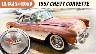 1957 Chevy Corvette | Huggin The Road