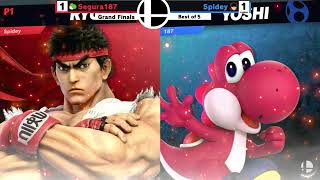 RPG #62 Grand Finals  - Spidey (Ryu) Vs  Segura (Yoshi) Smash Ultimate - SSBU