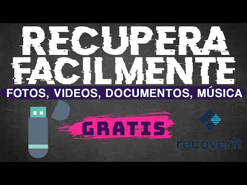 Cómo RECUPERAR cualquier dato de la unidad USB DAÑADA GRATIS 😱│Recoverit