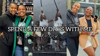 Aunt’s Farewell | Gym | UTA | ISINTU SIYABUKWA #zintlekwaaiman #weeklyvlog #roadto50k