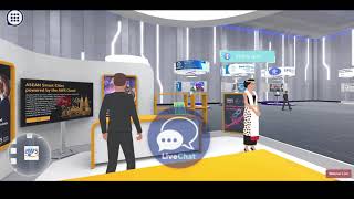 3D Virtual Expo - Artificial Intelligence Summit 2020 screenshot 3