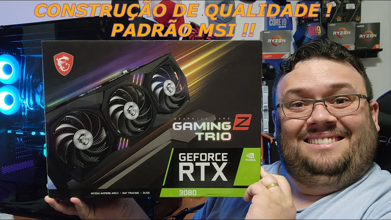 UNBOXING RTX 3080 GAMING TRIO Z 12GB ! - YouTube