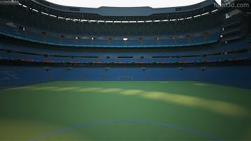 Santiago Bernabeu Stadium 3D model by 3DModels.org