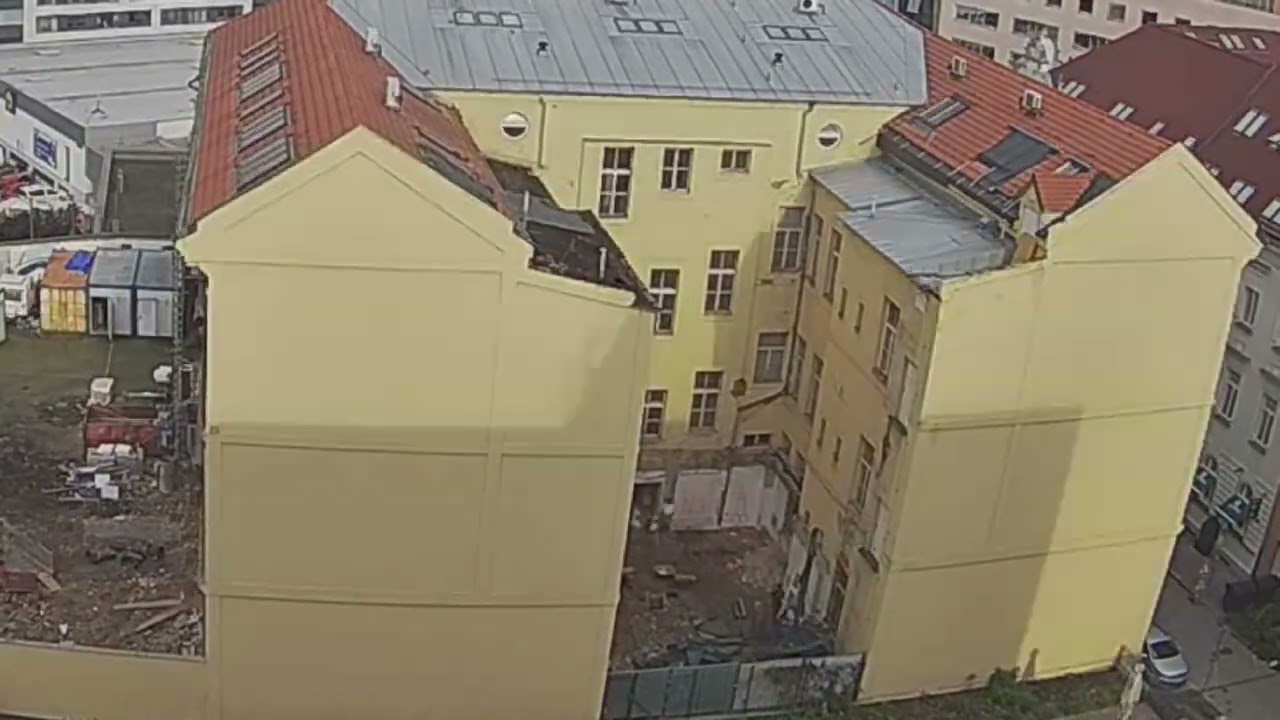 Anglické gymnázium - demolice