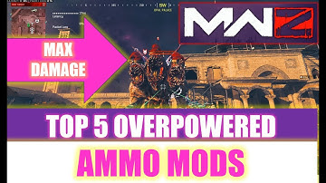 *HIDDEN FEATURES* TOP FIVE BEST AMMO MODS IN Modern Warfare 3 Zombies!