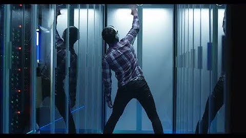 Male IT Engineer Dancing Stock Video