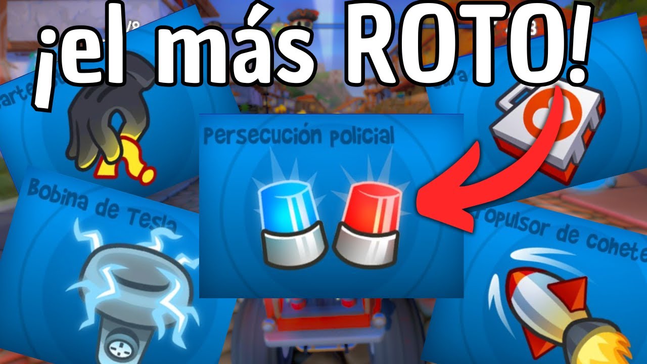 ¡Descubre LOS 10 POTENCIADORES MÁS PODEROSOS en Beach Buggy Racing 2!