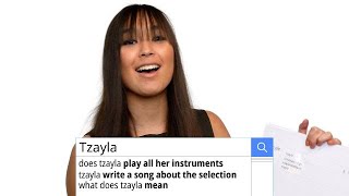 Tzayla Answers the Web's Most Searched Questions | Autocomplete Interview