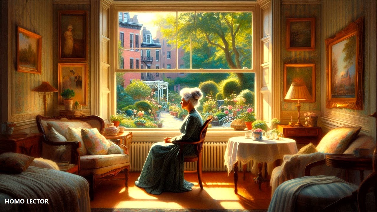 АУДИОКНИГА: ОКНО МИССИС МЭНСТИ - ВЫМЫШЛЕННАЯ ИСТОРИЯ ЭДИТ УОРТОН - (Короткий рассказ)