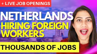 How to get a JOB in NETHERLANDS | JOBS WITH VISA SPONSORSHIP in NETHERLANDS ??