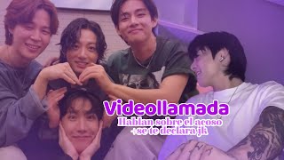 ♡⁠˖⁠꒰Imagina con Jungkook⑅⁠꒱ Videollamada de amigos + celos + se te declara [PARTE 1]