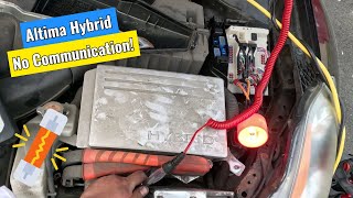 Nissan Altima Hybrid - No Start Diagnosis! / No communication!