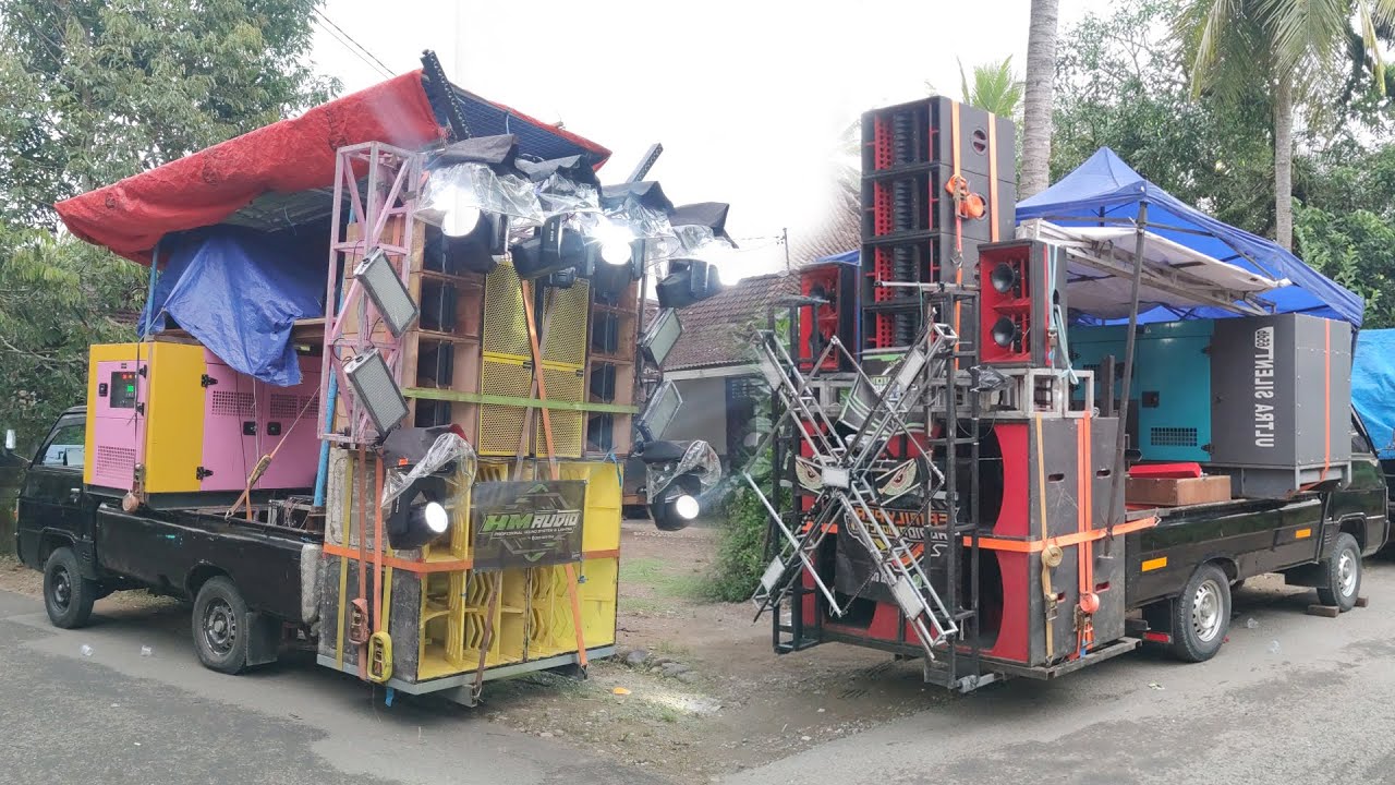 absen DERETAN sound bintang tamu barisan belakang miniatur sound mlinjon Trenggalek