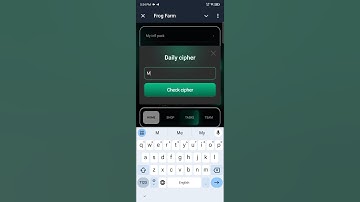 Frog farm 🐸🐸🐸 daily cipher code today 5 January