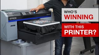 Which Businesses Are Winning with the Epson F2100 DTG / DTF Printer?