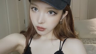 ギャルメイクしたらすっぴんとの差www