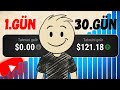 1 Ayda YouTube'dan Para Kazanma Yöntemleri 💰