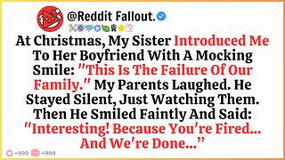 At Christmas Dinner, My Sister Humiliated Me in Front of Her CEO Boyfriend…But Then He Fired Her