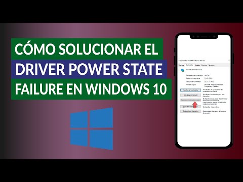 Cómo Solucionar el Error Pantalla Azul Driver Power State Failure en Windows 10