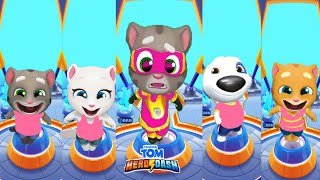 TALKING TOM HERO DASH -- ALL NEW COLOUR HERO CHARACTER CLASSIC RUN MIRROR MODE