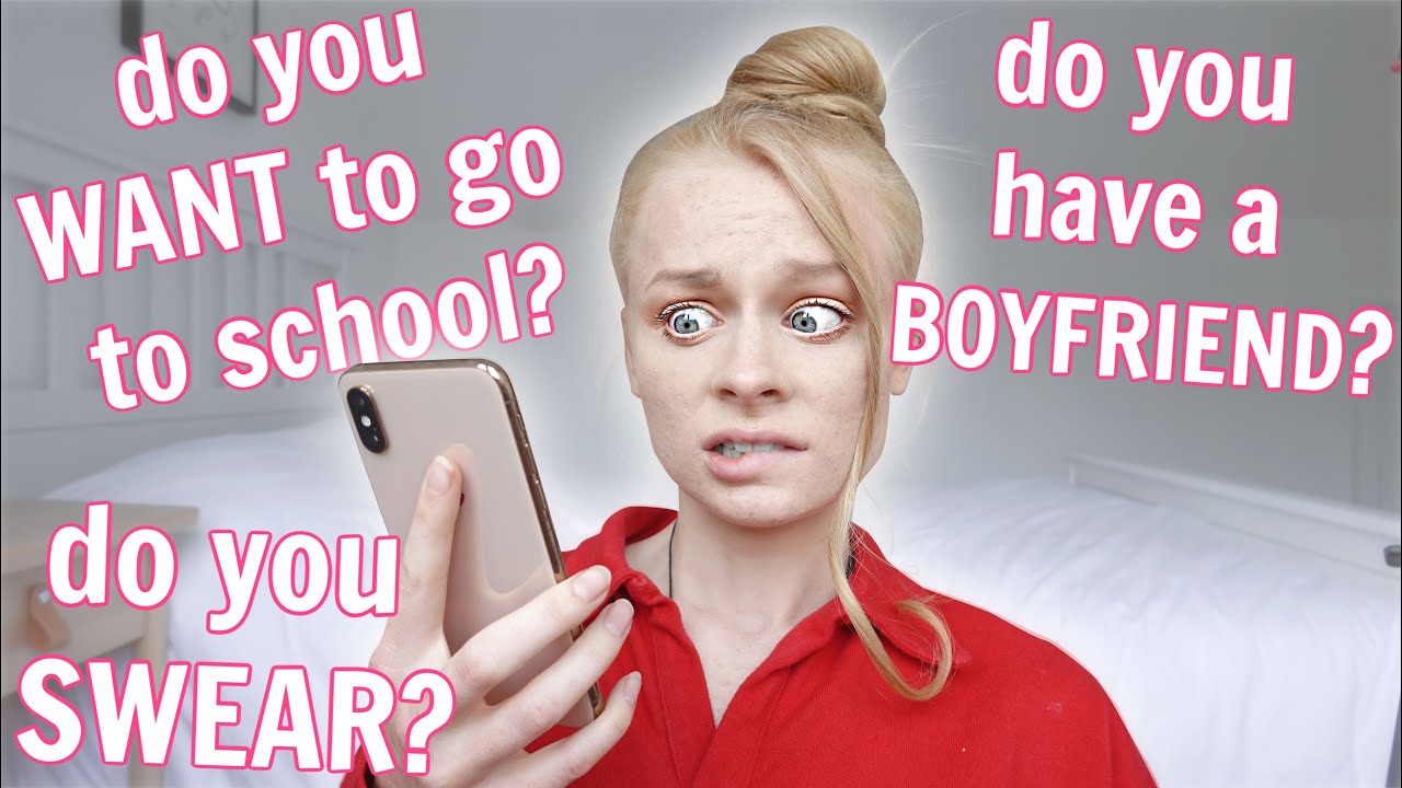 I ANSWERED the MOST asked questions about ME on the YouTube