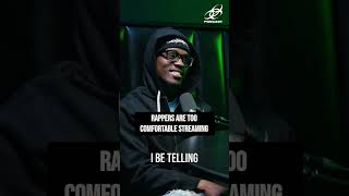 Rappers: Stop Streaming, Start Recording! #shorts