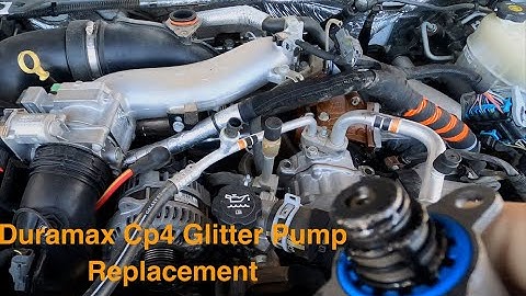 Chevy Duramax Fuel System Replacement with CP3 Conversion