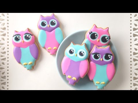 How To Decorate Owl Cookies!