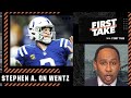 Stephen A: Carson Wentz gets in his own way! | First Take