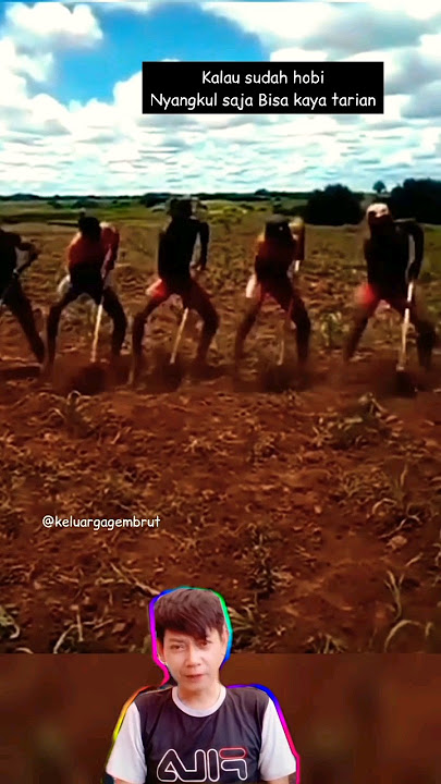 VIRAL PETANI KREATIF NYANGKUL SAMBIL MENARI INDAH