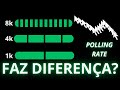 Polling Rate faz diferença? Usar mouse 1K, 4K ou 8K?