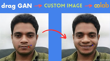 Drag GAN on your own Custom Images | google colab