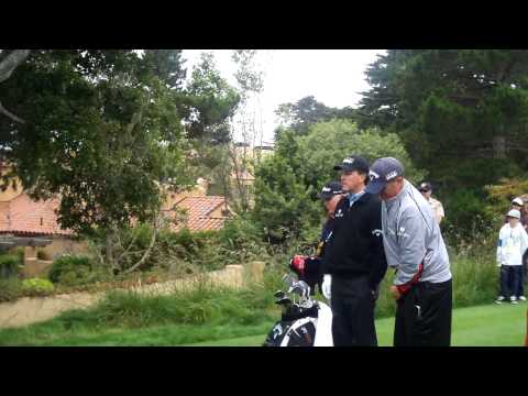 Phil Mickelson US Open Pebble Beach 2010 with Dust...