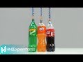 Experiment fireworks vs coca cola vs fanta vs sprite