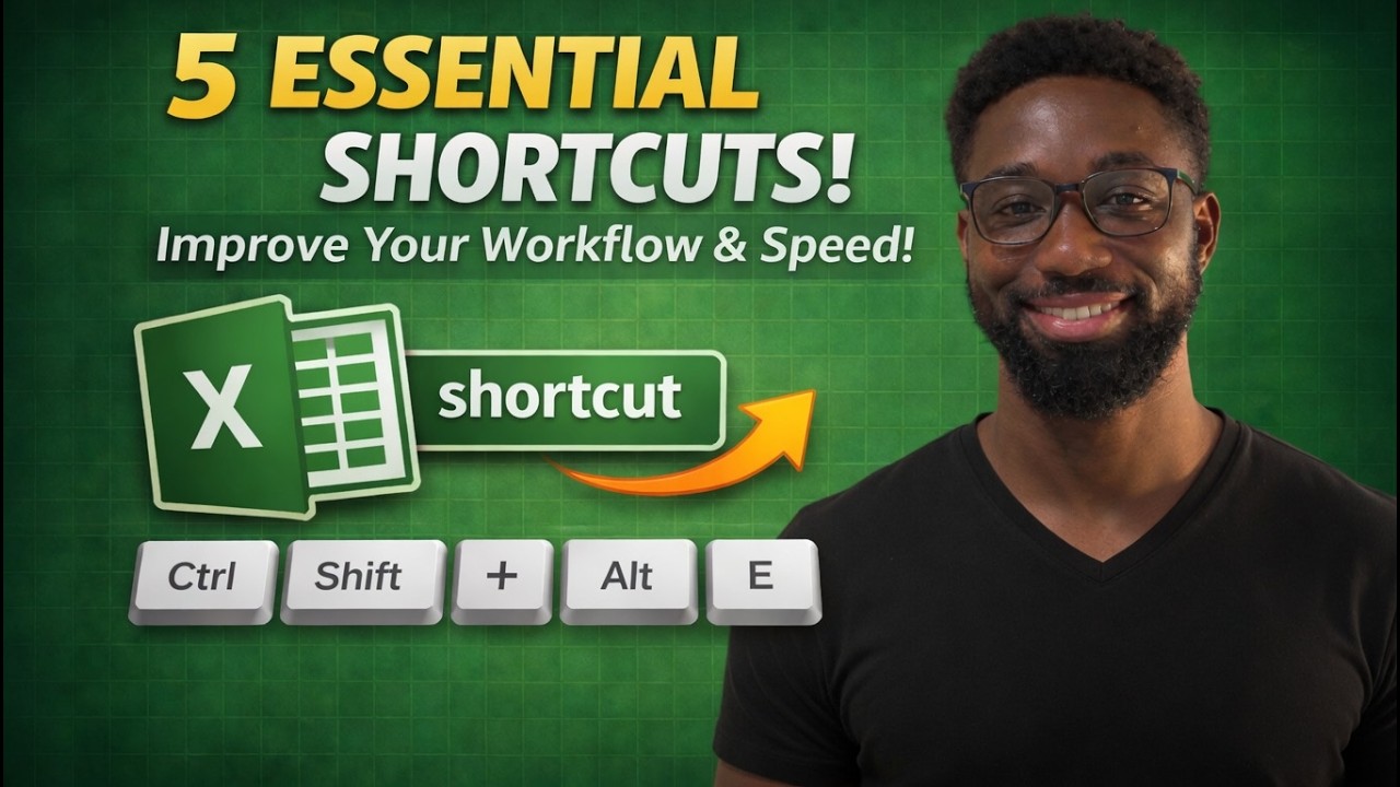 5 Essential Shortcuts to Improve Your Workflow and Speed!! - YouTube