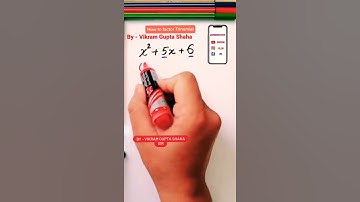 x² + 5x + 6 ka Trickly