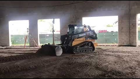 Grading Inside a Building