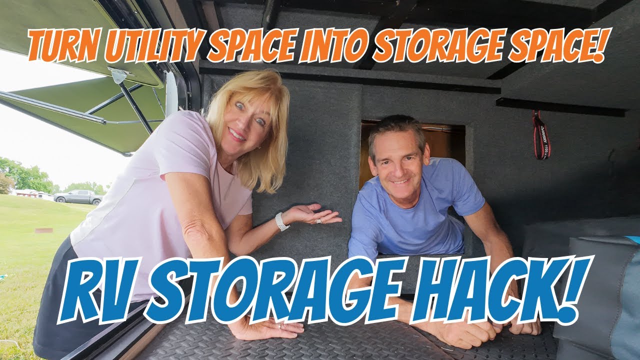 Transforming RV Utility Space: From Clutter to Storage Bliss - YouTube