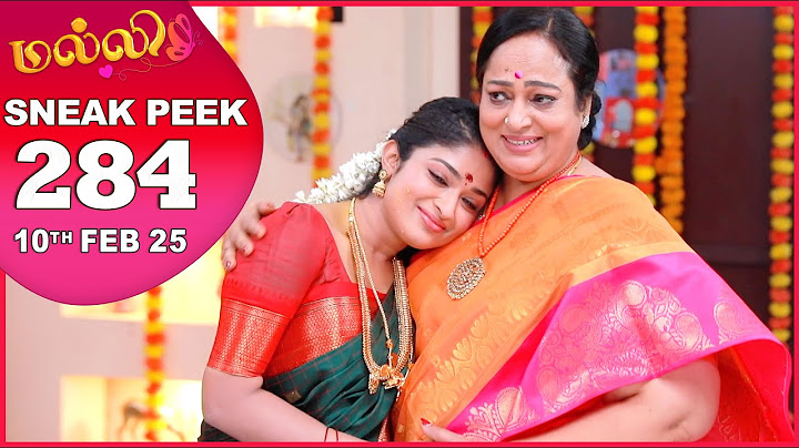 Malli Serial | EP 284 Sneak Peek | 10th Feb  2025 | Nikitha | Vijay | Saregama TV Shows Tamil