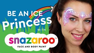 Incredible Arctic Ice Princess Face Paint Tutorial - IFPS