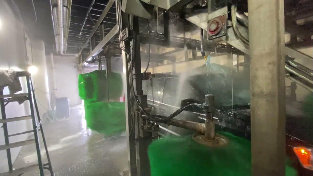 VINTAGE/RARE Filament Hanna Sherman Car Wash Tunnel Carols Car Wash Hazel Park MI Outside