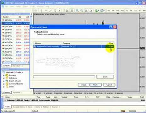 Open a demo forex trading account
