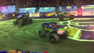 Monster Jam 2016 XL Center Intro in Hartford, CT