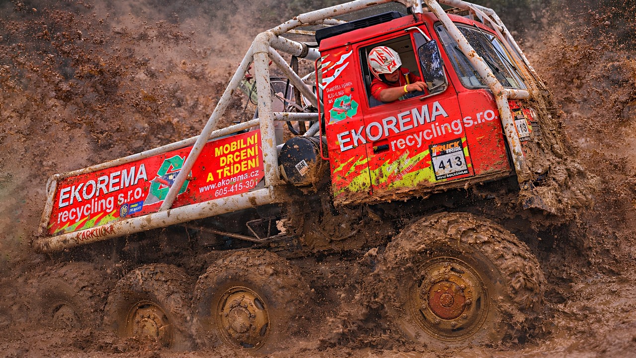 8x8 Monsters Off-Road Compilation 🚛 💥 Heavy Trucks vs Rivers, Mud & Mountains