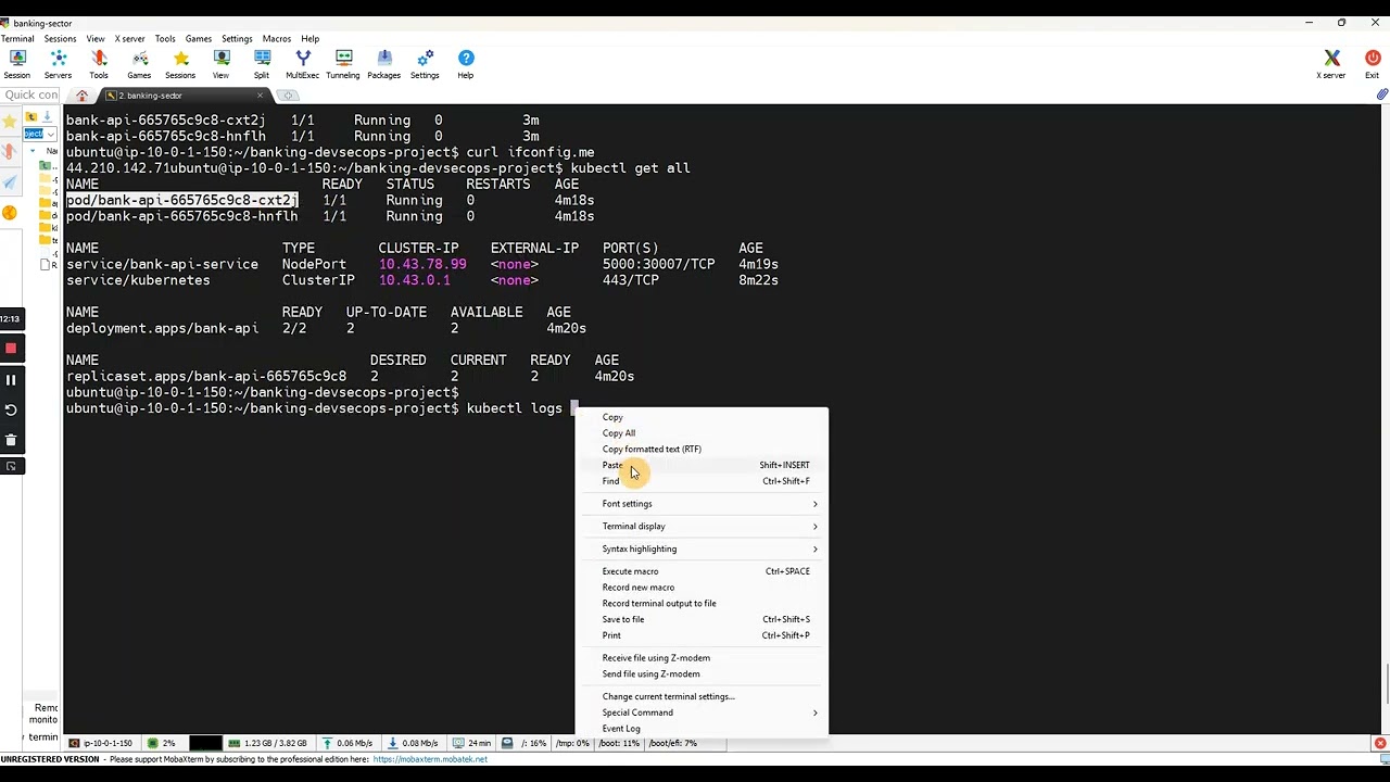 I Built a Bank-Grade DevOps Pipeline on AWS (Docker + Kubernetes + GitHub Actions)