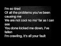 Hopsin - All Your Fault Lyrics (without into)