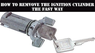 how to remove the ignition cylinder-the fast way